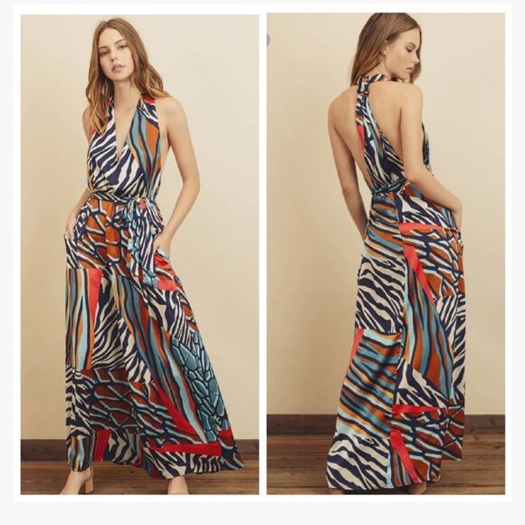 Dress Forum Los Angelos Halter Maxi Dress with POCKETS! - Picture 5 of 8